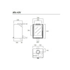 Salamandra a Lenha ARC 40 V S/ Kit de Ventilação - Rocal